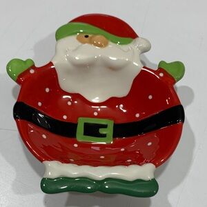 Cracker Barrel Christmas candy dish